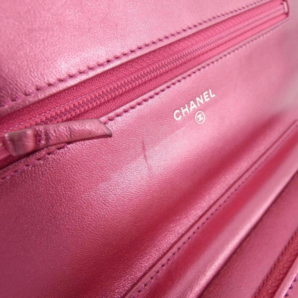CHANEL Authentic Pink Wallet - Picture 8 of 9